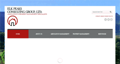 Desktop Screenshot of elkpeaksassociations.com